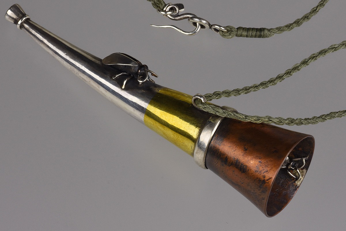 Tania Patterson, Hearing Trumpet Pendant Tania Patterson, Hearing Trumpet Pendant