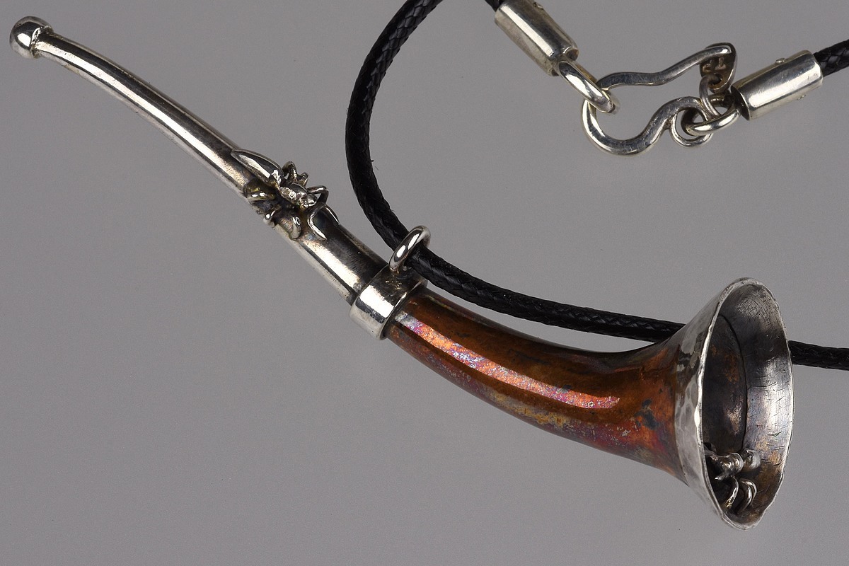 Tania Patterson, Hearing Trumpet Pendant Tania Patterson, Hearing Trumpet Pendant