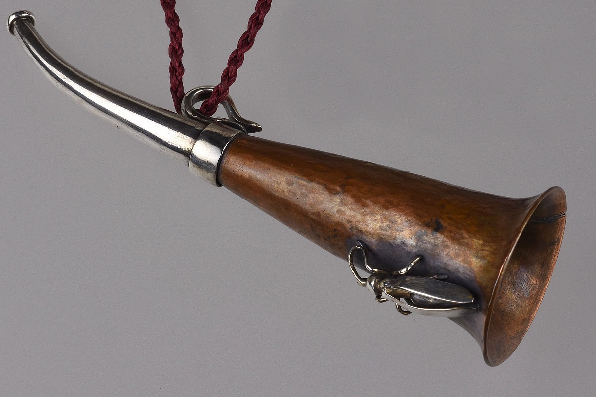 Tania Patterson, Hearing Trumpet Pendant Tania Patterson, Hearing Trumpet Pendant