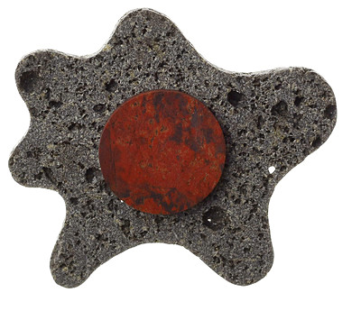 Paul Mason, Brooch, Andersite, Jasper