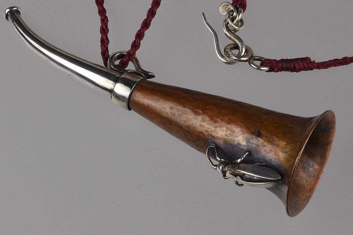 Tania Patterson, Hearing Trumpet Pendant Tania Patterson, Hearing Trumpet Pendant