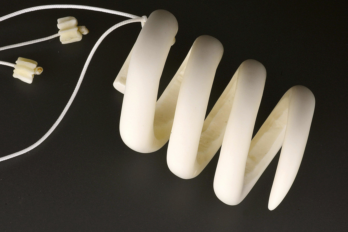 Sam Kelly, bone pendant