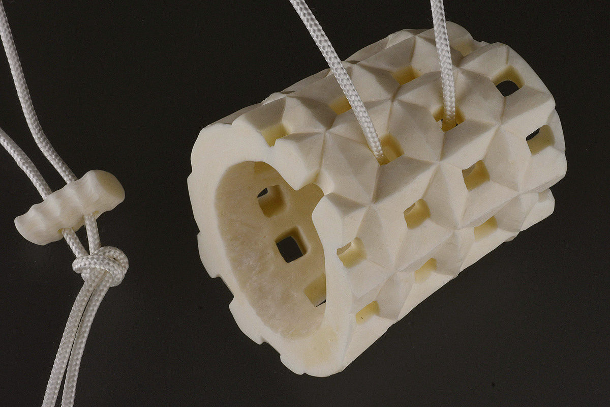 Sam Kelly, bone pendant