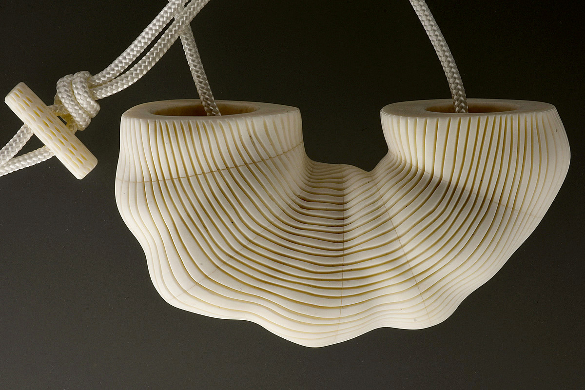Sam Kelly, bone pendant