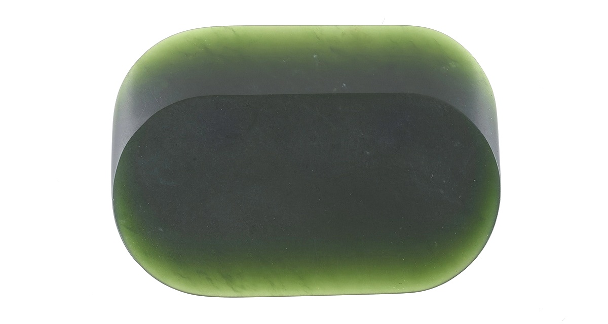 Joe Sheehan, Tilted Perspective Brooch 11, Pounamu